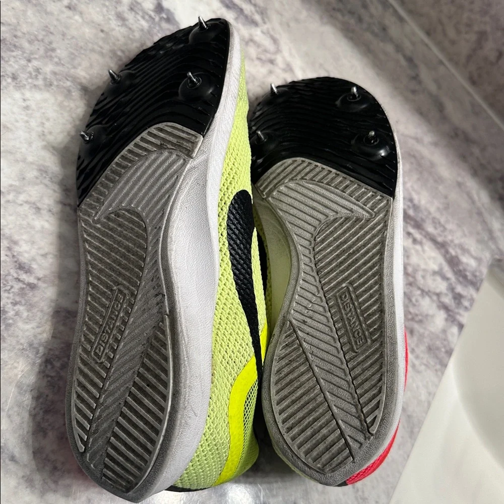 Nike Zoom Rival Distance DC8725-601 Red Volt Running Spikes 6.5